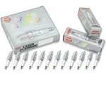 12 Pcs Ngk Laser Platinum Spark Plugs For 2001-2004 Mercedes-benz SLK320 Ye. Fixed Price $122.39.