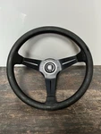 Genuine Nardi Deep Corn Steering Wheel 350MM With Horn Button & Boss Kit. Fixed Price $255.86.