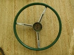 1953 1954 Chrysler Steering Wheel 1949 1950 Chris Craft Mopar. Fixed Price $395.00.