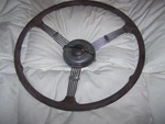 1937 Ford Banjo Steering Wheel. Fixed Price $500.00.