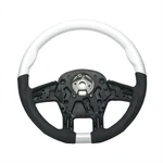 18" Yourgrip Leather & Wood White Steering Wheel For 2013-2021 Kenworth T680. Fixed Price $416.99.