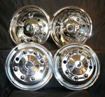 96-09 Chevy Gmc 19.5" 8 Lug Wheel Simulators C4500 C5500 C6500 Topkick Kodiak. Fixed Price $379.99.