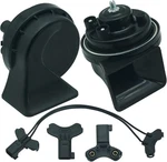 Car Ford, Multifunction Loud High Low 2 Tone Auto Horn, Black.. Fixed Price $41.48.