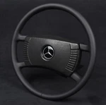 Mercedes-benz Steering Wheel P107 114 115 123 New Leather 1164600003. Fixed Price $380.00.