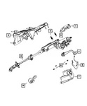 Genuine Mopar Steering Column Shroud Upper 1ET68XDHAC. Fixed Price $18.57.