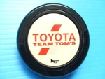 Toyota Team Tom's Universal Steering Wheel Push Horn Button Nardi Momo Very Good. Fixed Price $231.99.