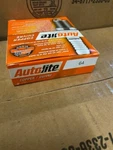 (4 Pack) Autolite 64 Spark Plugs Copper Core. Fixed Price $14.88.