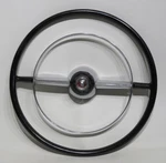 Steering Wheel 1940S-50S Era 18" W/ Horn Ford/mercury Emblem Center. Fixed Price $350.00.