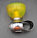 Vtg Sinko Suicide Knob Steering Wheel Spinner Lemon & Chrome Orig.. Fixed Price $72.24.