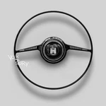 Petri Bat Wing Horn Ring Vw Volkswagen Split Bus Hebmuller Oval Beetle Black. Fixed Price $950.00.