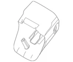 Genuine Ford Steering Column Cover 8A4Z-3530-AB. Fixed Price $7.01.
