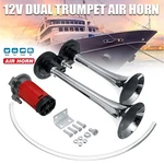 Zone Tech Air Horn Dual Trumpet Truck Loud 12V Train Car Kit Compressor 1000DB -. Fixed Price $33.31.