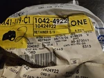 Nos Gm 10424922 Retainer Hook Sunshade Medium-duty Pewter For 00-05 Impala (1). Fixed Price $13.00.