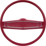 Oer *R3494 1969-70 Steering Wheel Kit, Red, Standard Interior. Fixed Price $347.99.