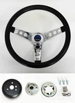 1970-87 Dodge Ram D100 D200 D300 Pick Up 2WD Truck Black Steering Wheel 14 1/2". Fixed Price $139.96.