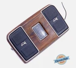 88-89 Lincoln Town Car Horn Button Pad Woodgrain Dark Gray Oem Emblem Logo. Fixed Price $34.00.