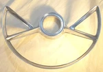 Rambler/amc 1961/62 American,classic,ambassador Steering Wheel Chrome Horn Rings. Fixed Price $39.52.