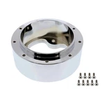 Chrome Aluminum 3-BOLT Hub Adapter For 9-SCREW Steering Wheel. Fixed Price $55.64.