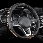 Road Comforts D-type Steering Wheel Cover Standard Size 14.5''-15'' , D-black. Fixed Price $28.04.