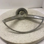 Amc Rambler Power Steering Wheel Horn Chrome 63 64. Fixed Price $15.00.