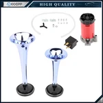 Super Loud Car Truck Boat Dual Trumpet Train Air Horn Compressor Kit 12V 150DB. Fixed Price $20.20.