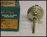 Vintage 1955 Plymouth Headlight Switch Belvedere Savoy Convertible Plaza Mopar. Fixed Price $37.55.