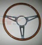 New 15" Laminated Wood Steering Wheel Mountney Brand Made The Uk. Fixed Price $309.95.