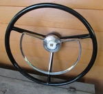 Restored 1956 1957 Ford Fairlane Master Guide Power Steering Wheel Very Nice. Fixed Price $474.99.