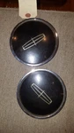 Pair Of Lincoln Town Car Wheel Center Hub Cap (1981-89) 4.375" Od 255521 BB2. Fixed Price $49.00.