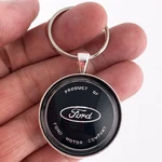 Vintage Ford Truck Horn Cap Steering Wheel Emblem Fomoco 1.2" Diameter Keychain. Fixed Price $12.95.