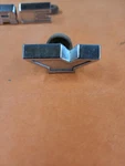1956 Mercury Bumper Emblem Letter Front Oem Fomoco Only. Fixed Price $57.88.