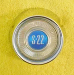 1961 1962 1963 Mercury Comet Nos Steering Wheel Horn 'S-22' Emblem Button. Fixed Price $349.00.