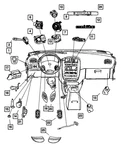 Genuine Mopar Steering Column Housing 5082011AA. Fixed Price $12.80.