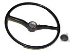 Steering Wheel With Horn Button Black Fits Volkswagen TYPE2 Bus 11/1973-1979. Fixed Price $399.99.