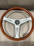 Rolls-royce Silver Cloud Iii Wood Steering Wheel Nardi 1963 1965 Used. Fixed Price $2500.00.
