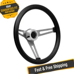 Performance 36-5451 3-SPOKE GT3 Retro Slot Style Black Foam Steering Wheel. Fixed Price $192.81.