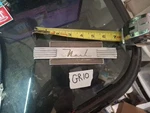 Vintage Nash Radio Delete Emblem / Plate Oem. Fixed Price $65.00.