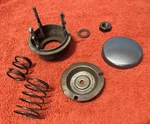 1941 1942 1946 Chevy Truck Steering Wheel Horn Button Cap / Retainer Spring Set. Fixed Price $129.95.