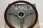 Nardi Classic 36 Round Holes Steering Wheel Mahogany Jagaur Horn 14.17 Inch.. Fixed Price $790.00.
