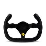 Momo Motorsport Mod. Cut Race Steering Wheel Black Suede 270MM - R1925C/27S. Fixed Price $259.00.