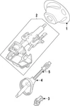 Genuine Ford Steering Wheel BL8Z-3600-SA. Fixed Price $210.45.