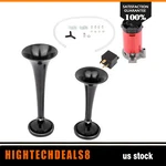 Trumpet Loud Car Truck Boat Dual Train Air Horn Compressor Kit Black 12V 130DB. Fixed Price $20.19.