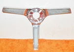 1967 Mercury Cougar XR7 Gt 6.5L Orig Blue Steering Wheel Center Horn Bezel. Fixed Price $59.00.