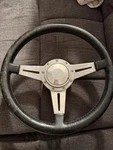 Lecarra 41201 14 Inch Steering Wheel, Mark Standard, Black Wrap. Fixed Price $169.99.