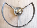 1955 1956 Ford Horn Ring Chrome FDR-3624-B. Fixed Price $41.95.
