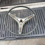 1971 1974 Dodge Charger Steering Wheel Mopar Body Green 3 Spoke 16 Dart. Fixed Price $130.00.