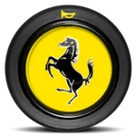 Ferrari F40 Horn Button Yellow Top Trumpet Round Lip Made In Italy 130899. Fixed Price $129.90.