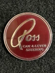 Ross Cam & Lever Steering Center Cap Emblem Very Nice Condition B-6. Fixed Price $89.00.