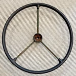 M151A1 Mutt Jeep Steering Wheel Original 3-SPOKE Military Surplus Vintage Part. Fixed Price $99.99.