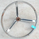 Ford Thunderbird Steering Wheel Chrome Trim 1961-1963 61-63 Oem 2. Fixed Price $200.00.